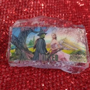 WICKED, HANDMADE CRYSTAL LOOK ART PIN